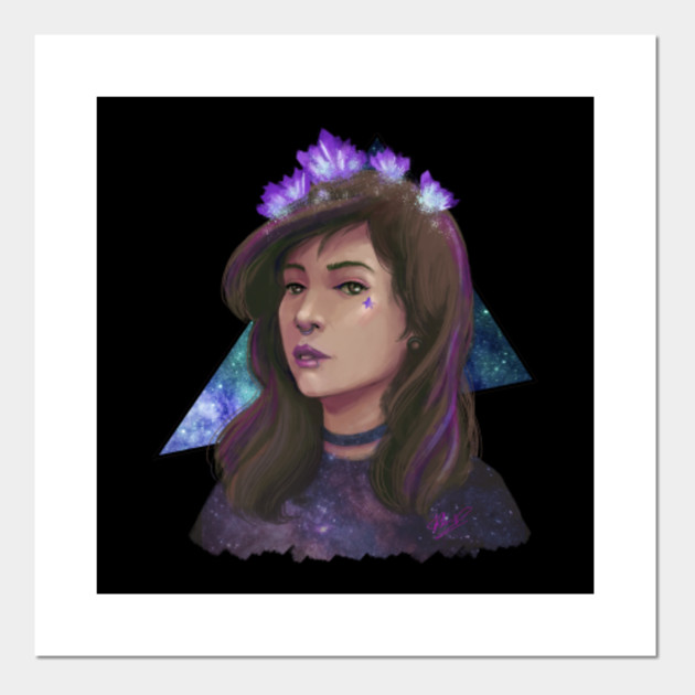 Fancy Girl Portrait Artwork